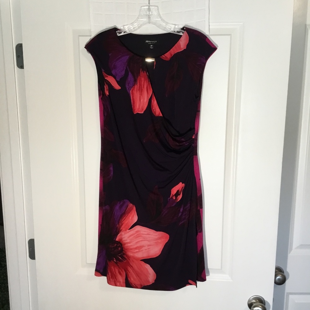 RN Studio By Ronni Nicole Sleeveless  Lined  Dress Purple/ Lilac Size 8P